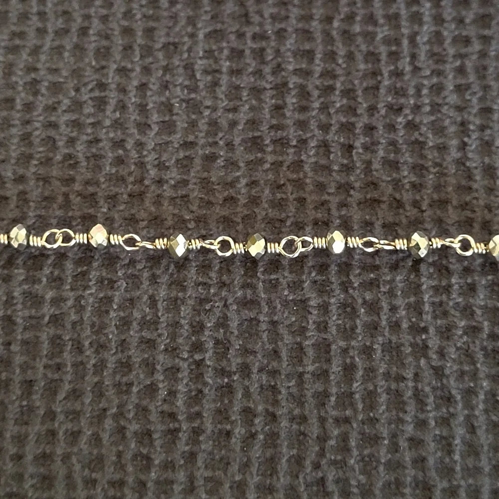 ✨️HP✨️ Dainty Gold💛 Pyrite Bracelet Trio3️⃣ - NWOT